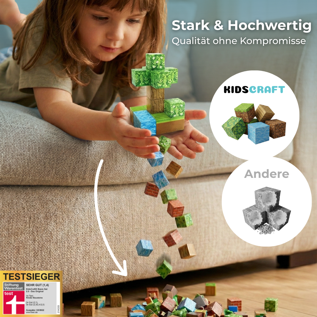 KidsCraft® Patentierte LED Magnetbausteine