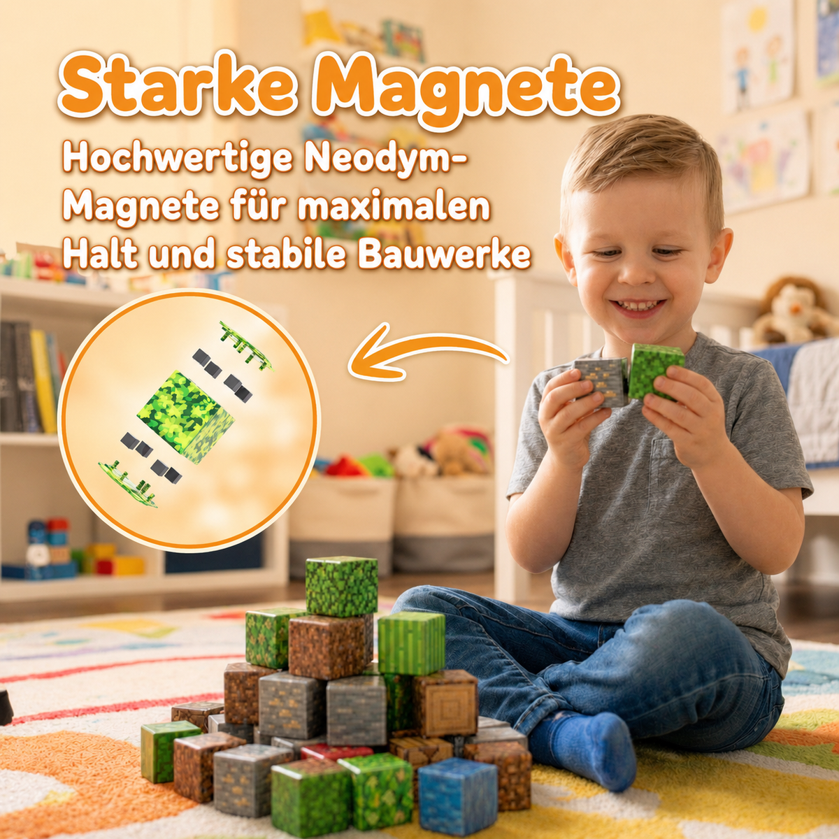 KidsCraft Schattenfestung - 100 & 150 Bausteine