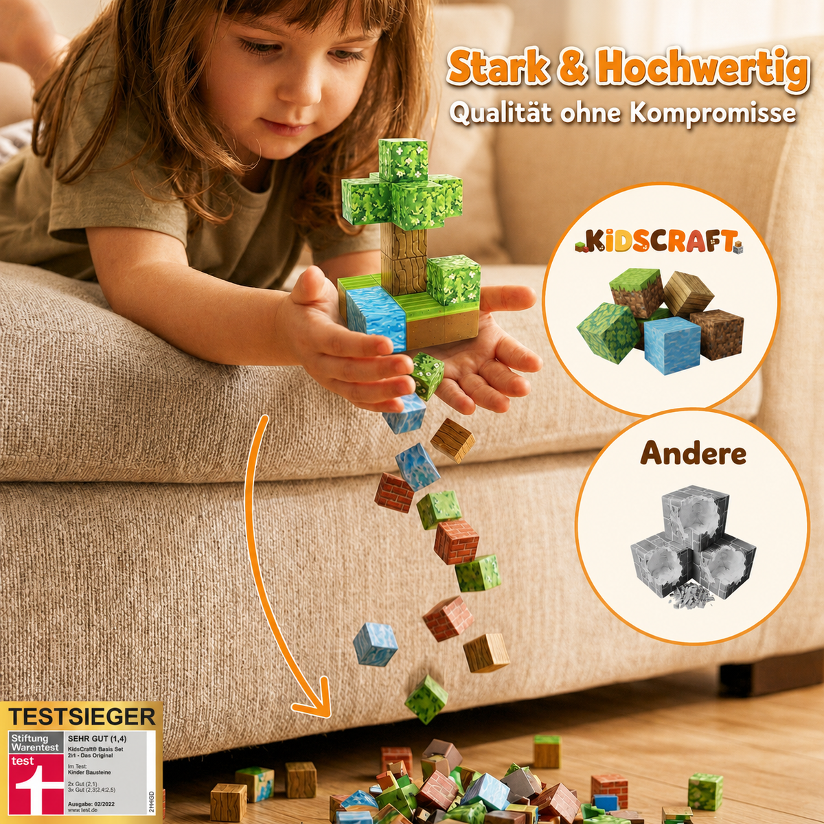 KidsCraft Wunderland LED Magnetbausteine
